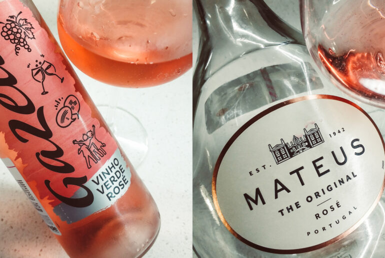 Mateus Rose vs Gazela Vinho Verde Rose